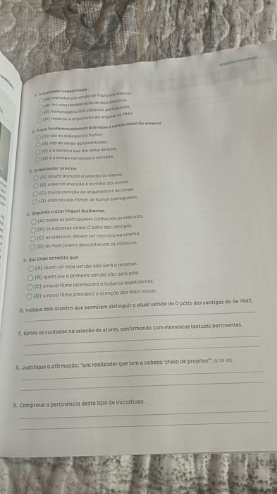 Caderno de atividades sentidos 11