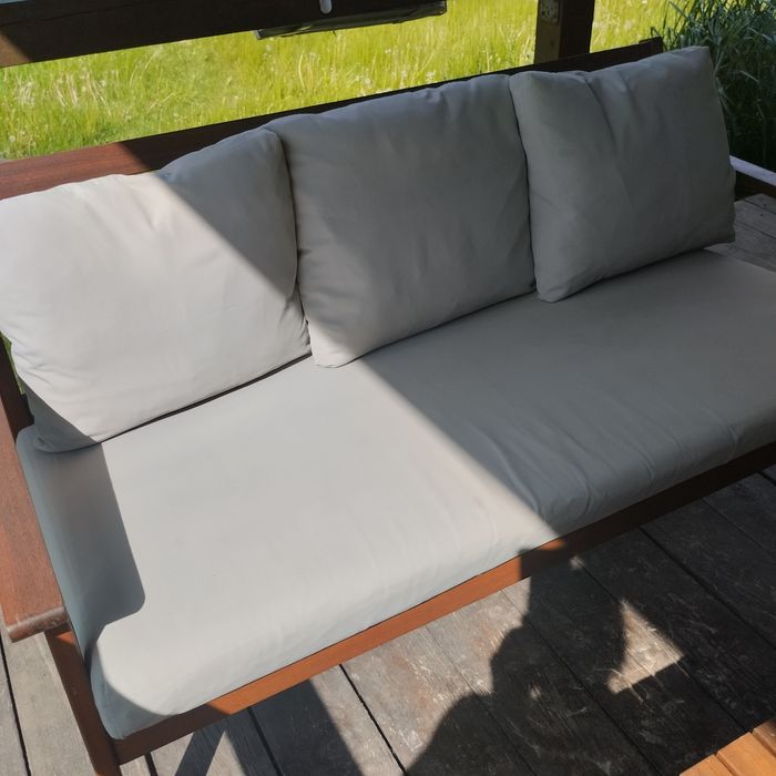 Zestaw ogrodowy drewniany