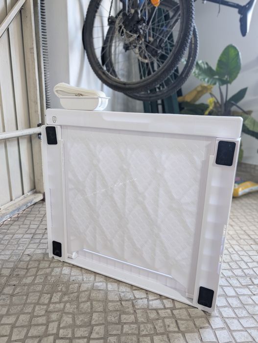 Kit / Estrutura de Empilhamento Universal para Máquina de Lavar e Secar Roupa (60x54 cm) – Como Novo!
