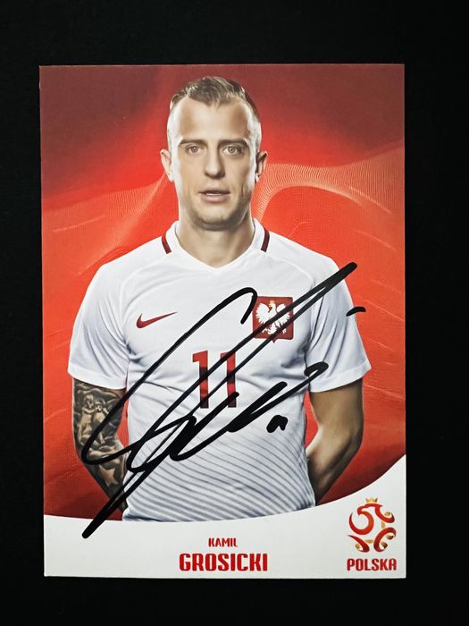Koszulka reprezentacji Polski Kamil Glik z autografem!