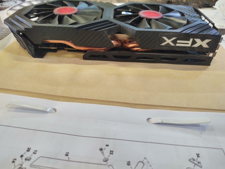 Placa Gráfica Black Fat Boy Rx590 8GB