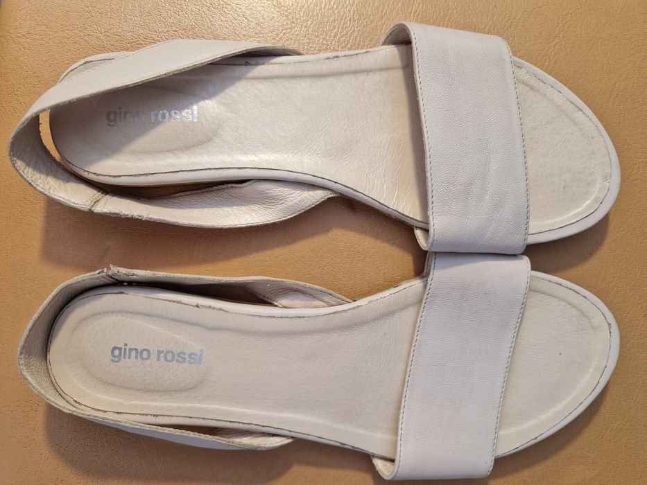 Sandały Gino Rossi , płaskie rozm 38,