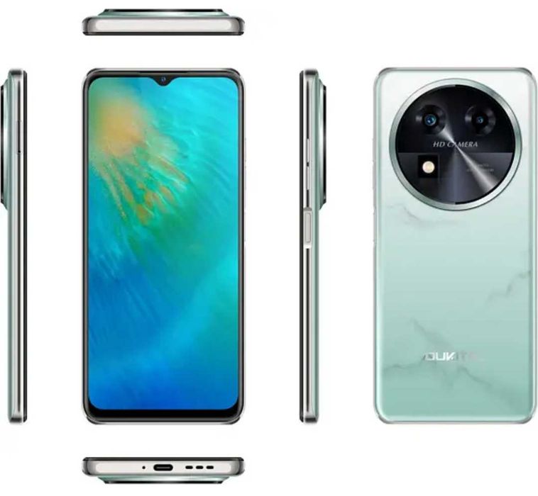 Топовий стильний смартфон Oukitel C37/24/256GB/5150mAh/dual sim