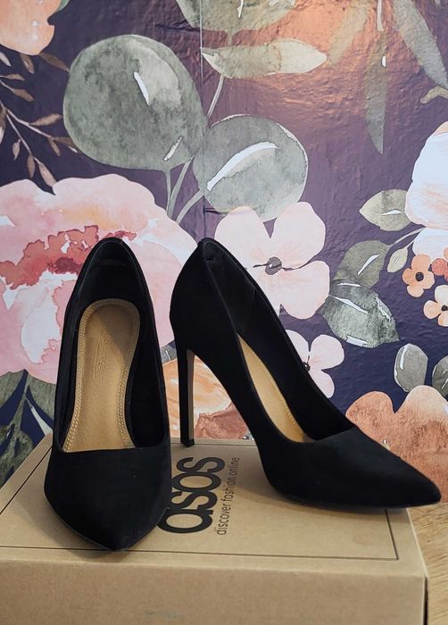 ASOS DESIGN Porto Pointed High Court | szpilki | rozmiar UK 4.5 / EU 37,5