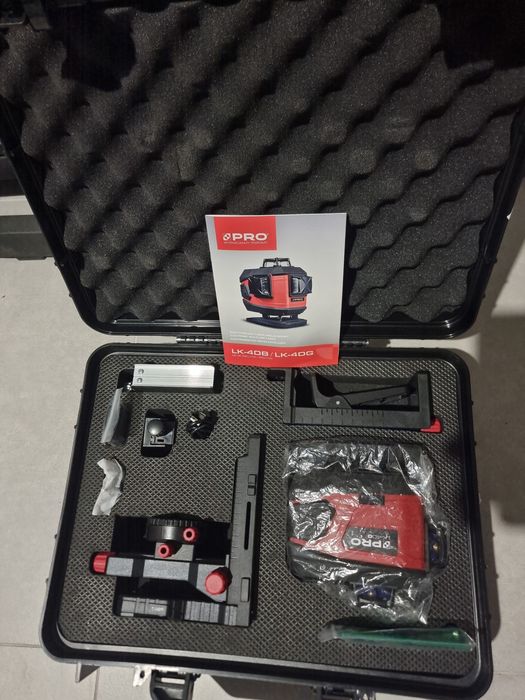 Laser PRO LK-4DG elektroniczny blizniak nivel system CL4D-G