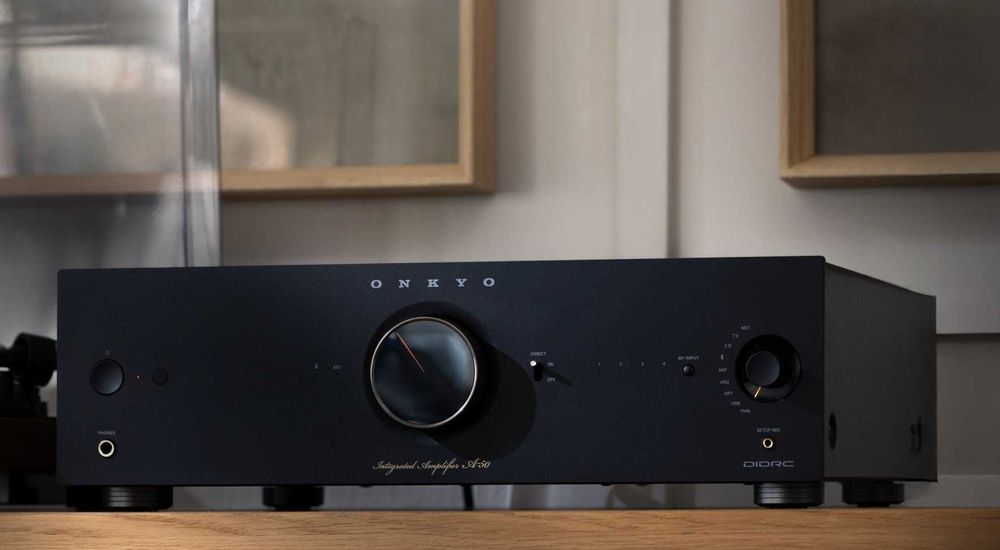 Onkyo ICON A-50 Czarny 2x140W Wzmacniacz ze streamerem Nowość SKLEP