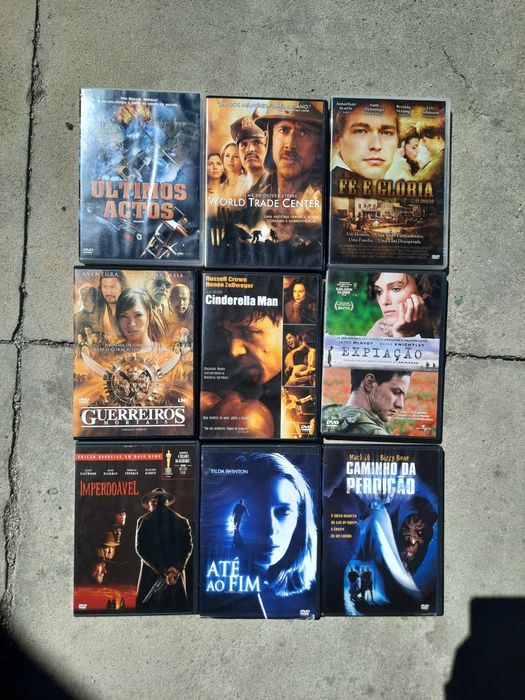 CDs de DVD de Ação, Mistério, Romance, etc