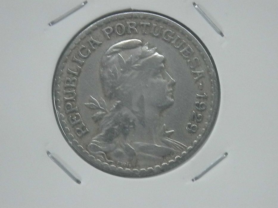 1422 - República: 1 escudo 1929 alpaca, por 6,50