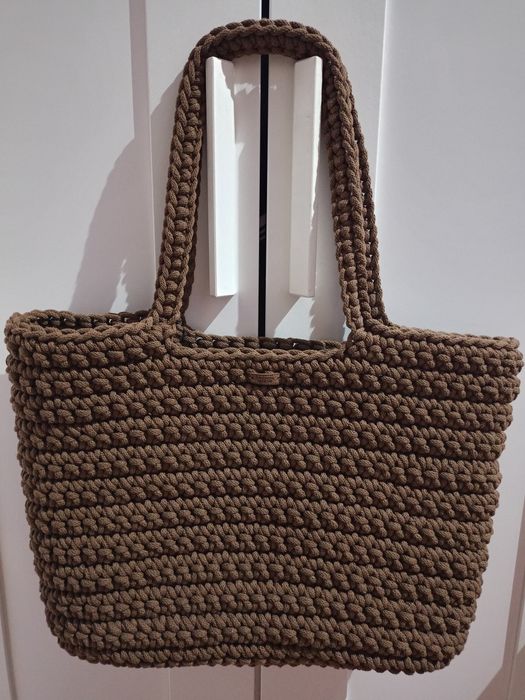 Ręcznie robiona torebka typu shopper
