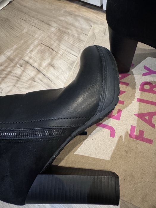 Botki czaene Jenny Fairy rozn. 38/39