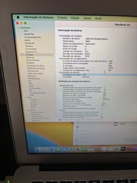 Portatil macbook Air 13” - 2017