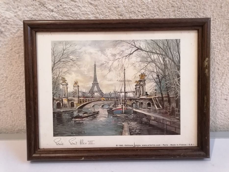 Quadro Ponte Alexandre III, Paris