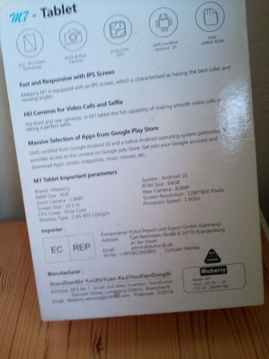 Tablet com teclado e rato426336901892689922