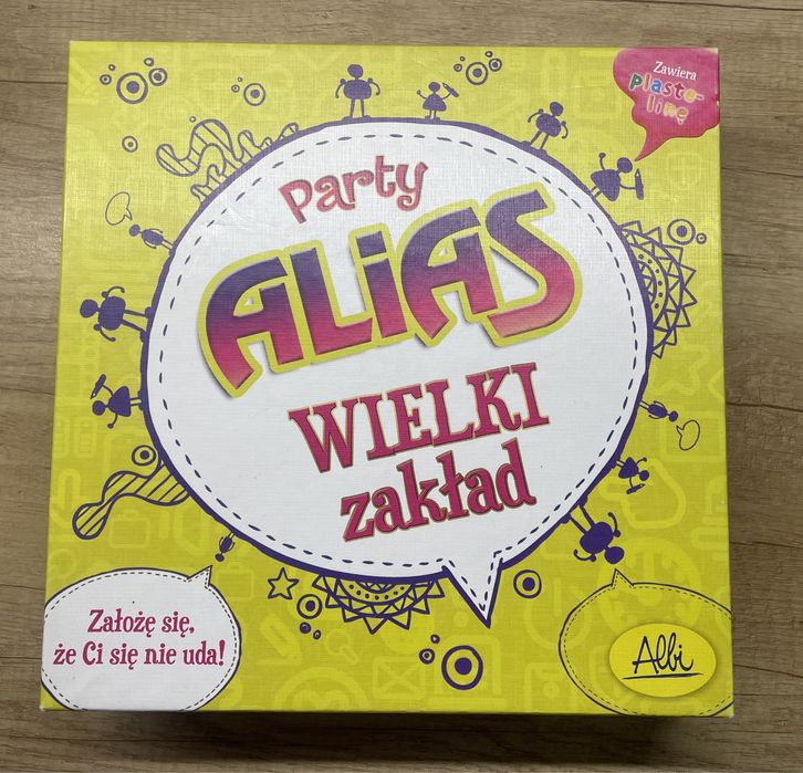 Gra planszowa Party Alias Wielki zakład