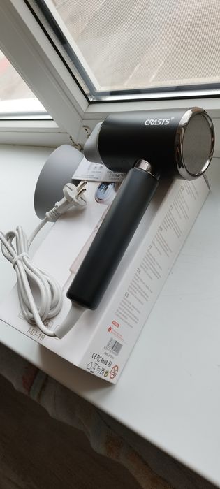 Могутній Іонний Фен CRASTS з дифузором Європейського стандарту