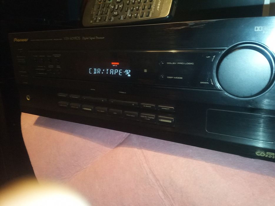 Amplificador Pioneer com radio mod VSX 409RDS com comando