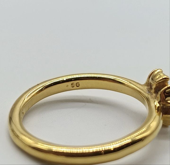 Anel GUESS banhado a ouro e Cristais 3g