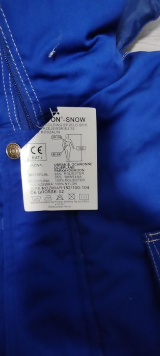 Kuurtak robocza z kapturem