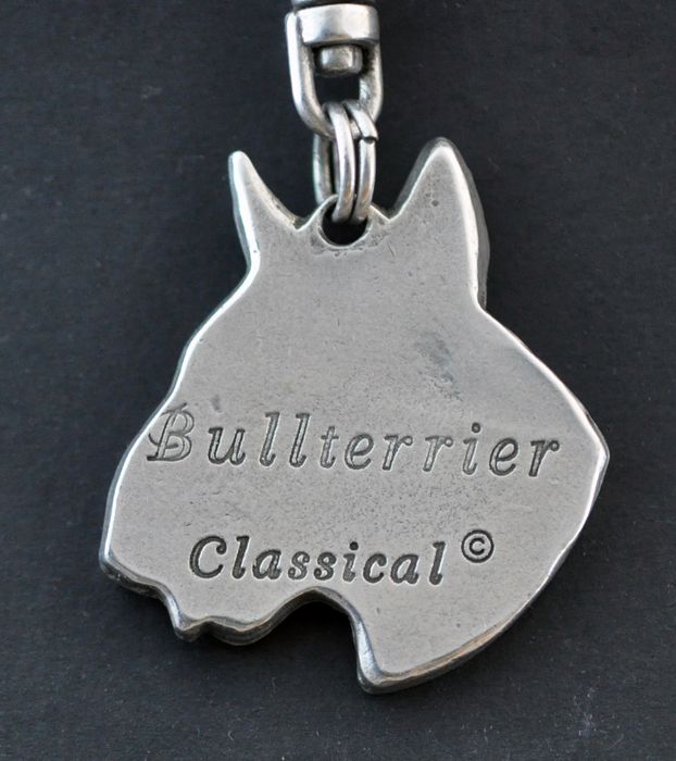 Bulterier naszyjnik w pudełku Art-Dog