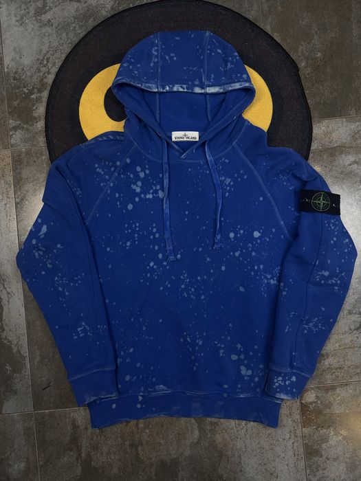 Худак Stone Island Off Dye, Синий