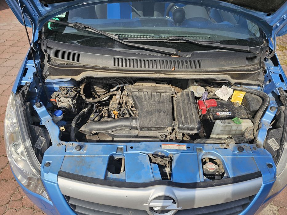 Opel Agila 1.2 , benzyna+gaz, 2008 rok