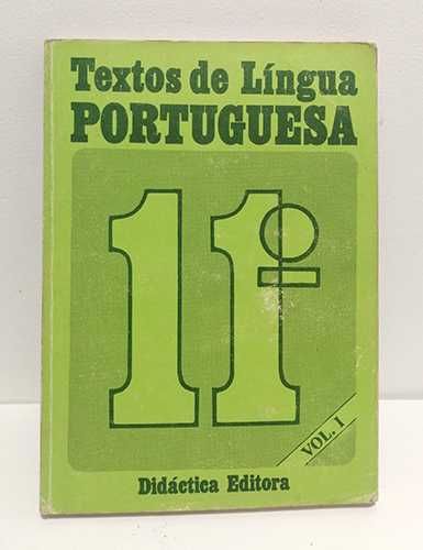 4 livros - Textos de Língua Portuguesa - 10º e 11º anos