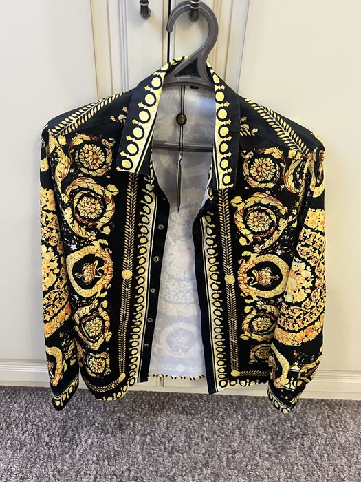 Рубашка Versace в стиле Барокко