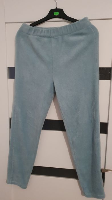 Ciepłe spodnie bawełniane dziecięce r. 158/164