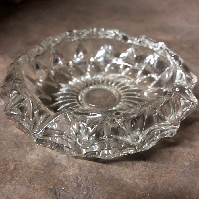 Cinzeiros vintage em vidro e cristal desde...64738341831681123