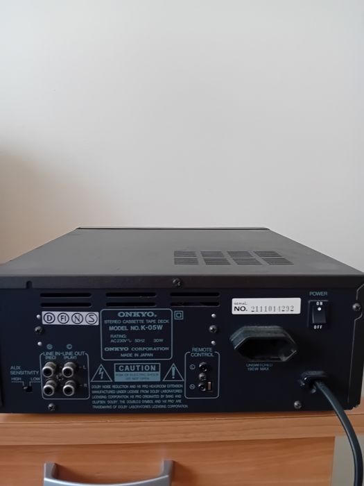ONKYO Deck duplo