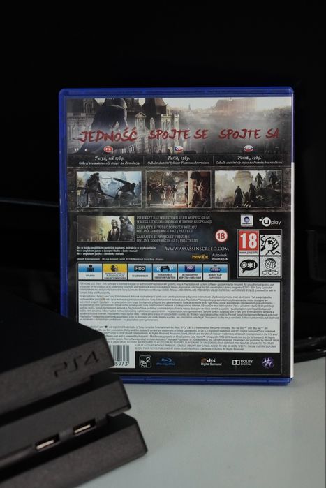 Gra PS4 Assassin’s Creed UNITY gry na konsolę Playstation