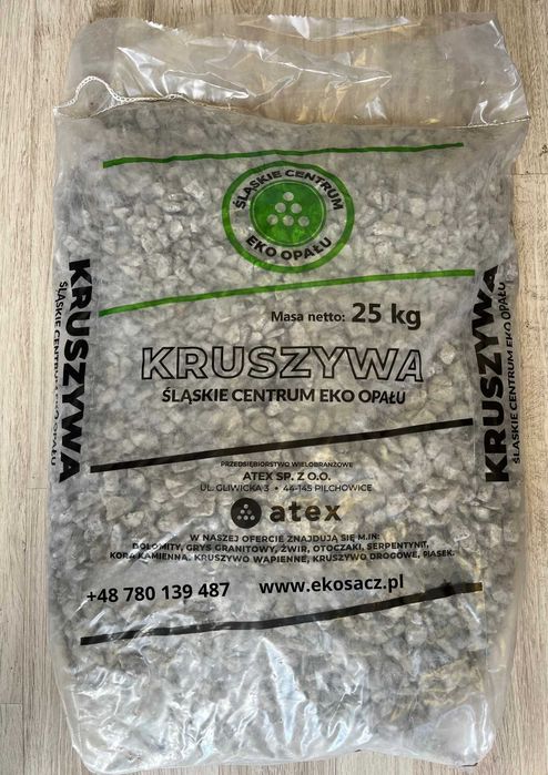 Grys Granitowy Dalmatyńczyk | Kamień ozdobny | Kruszywo ogrodowe, 25KG