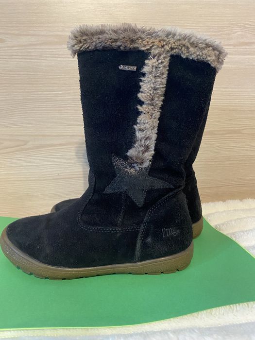 Чоботи зимові замша