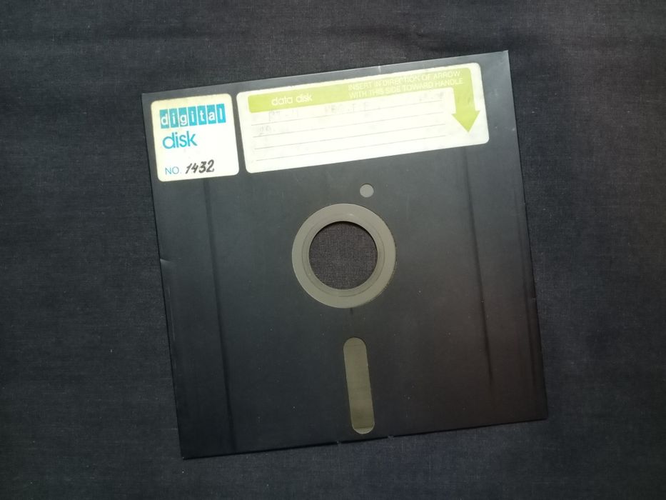Гибкая магнитная дискета Digital Disk, 1983 год