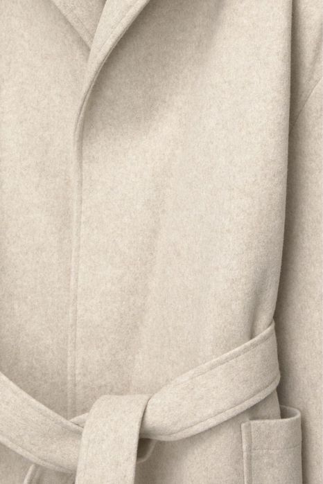 Довге пальто з фетру pullandbear