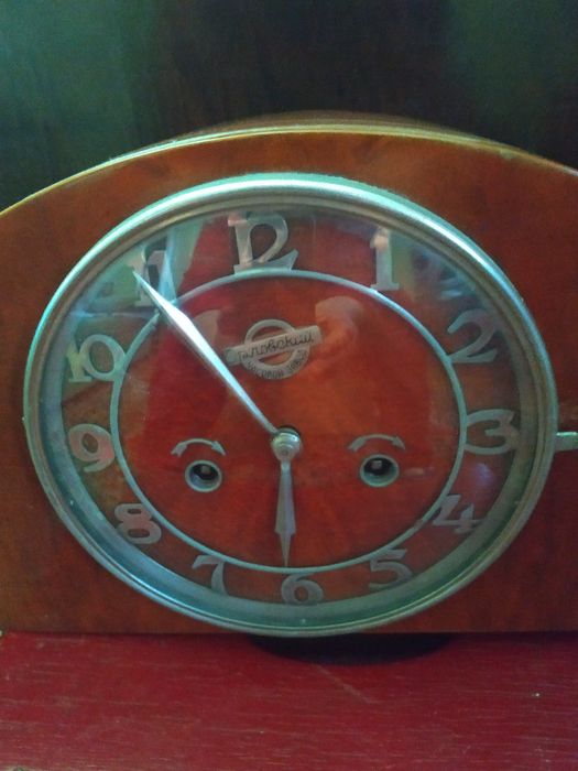 Каминные винтажные часы ОЧЗ