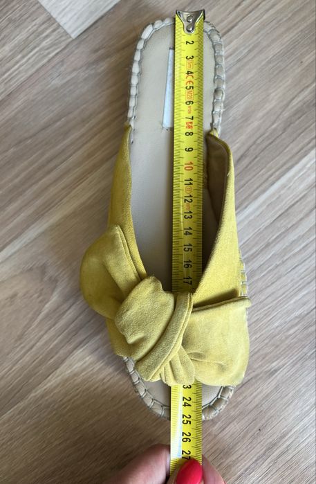 Klapki espadryle h&m