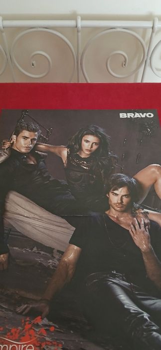Poster The Vampire Diaries, com defeito