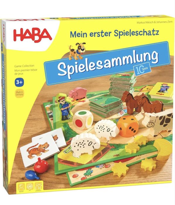 Настольна гра НАВА 10 в 1 Mein erster Spieleschatz