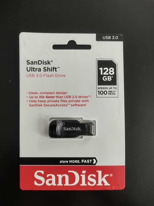 Pendrive SanDisk Ultra Shift 128GB USB 3.0