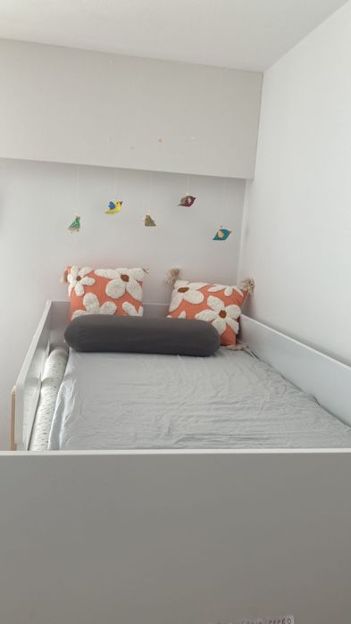 Cama mezanino meia-altura Montessori Vertbaudet