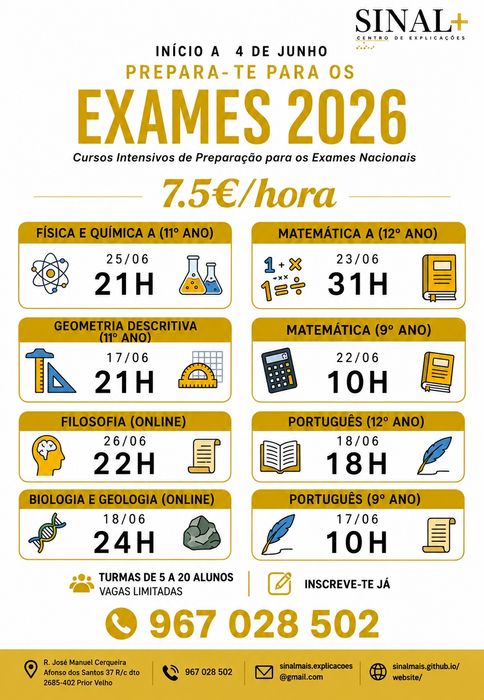 EXPLICAÇÕES  - Preparação para exames