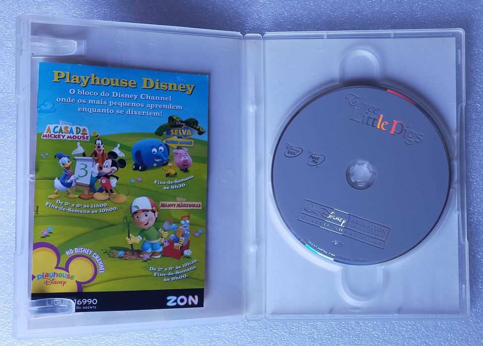 Dvd- Os Três Porquinhos