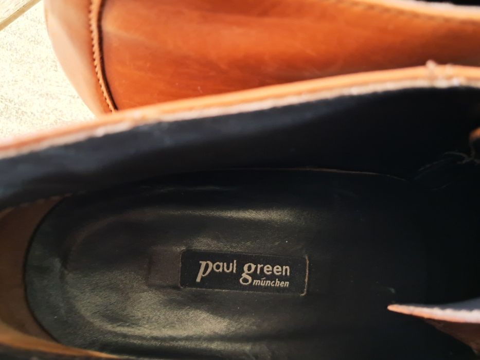 Buty półbuty skóra