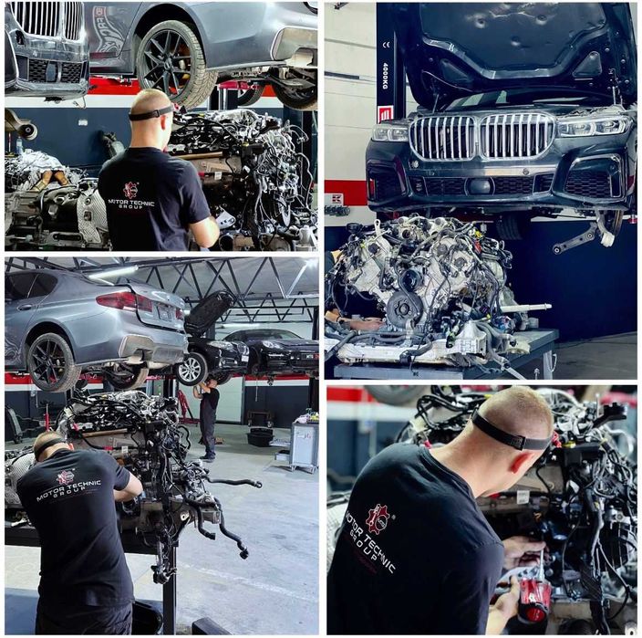 SILNIK BMW N57D30B 313km ! AZOTOWANY WAŁ ! Gwarancja ! MTG OW !