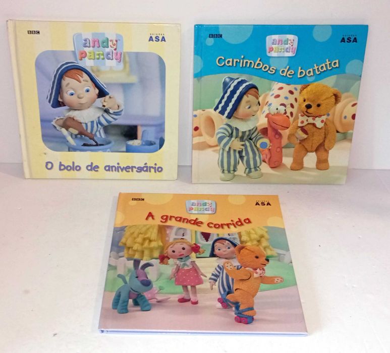 Livros da Coleção - Andy Pandy