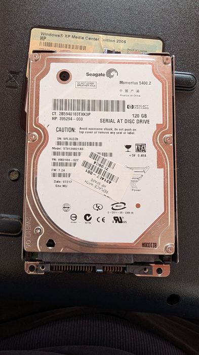 Portátil hp com 20 anos