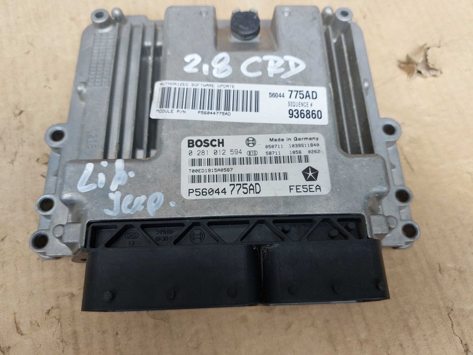 Komputer Jeep CHerokee  LIBERTY 2.8 028.10.12594    P56.04.4775AE