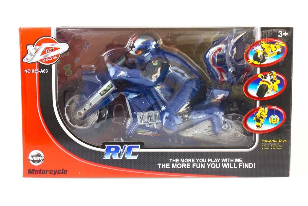 DUŻY MOTOCYKL motor zdalnie sterowany Ścigacz RC 25km/h 1:8 45cm