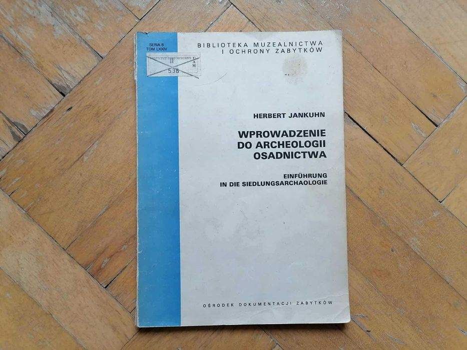 Jankuhn Wprowadzenie do archeologii osadnictwa